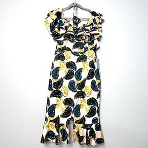 C/MEO Collective Island Time dress size M NWT Midi Dress Party
